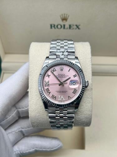 رولكس ديت جست النسائية كوبي سويس