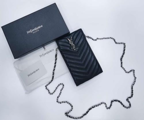 سان لوران محفظة جوال للجنسين