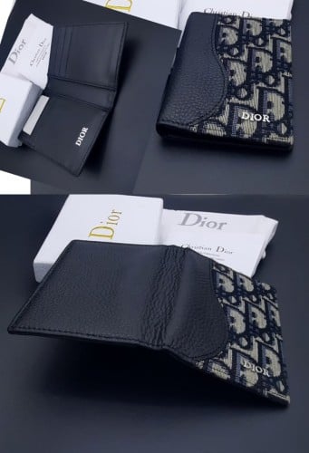 محفظة ديور موديل أنيق جلد