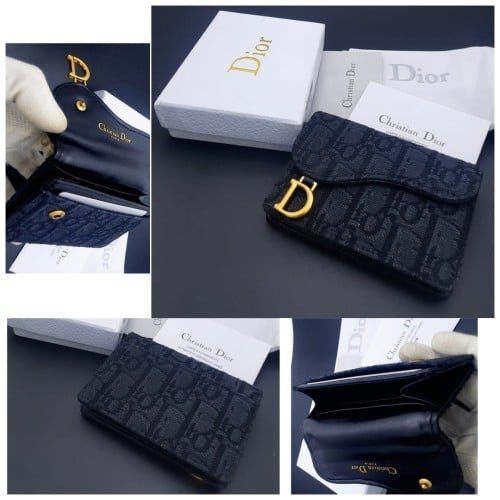 محفظة ديور موديل أنيق جلد