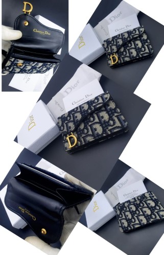 محفظة ديور موديل أنيق جلد