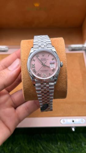 رولكس ديت جست النسائية كوبي سويس