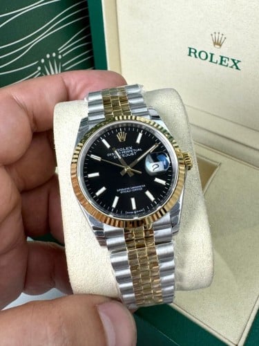 رولكس ديت جست رجالي كوبي سويس القطر 36 مم