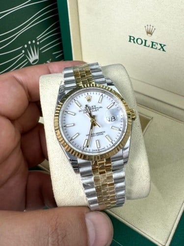 رولكس ديت جست رجالي كوبي سويس القطر 36 مم