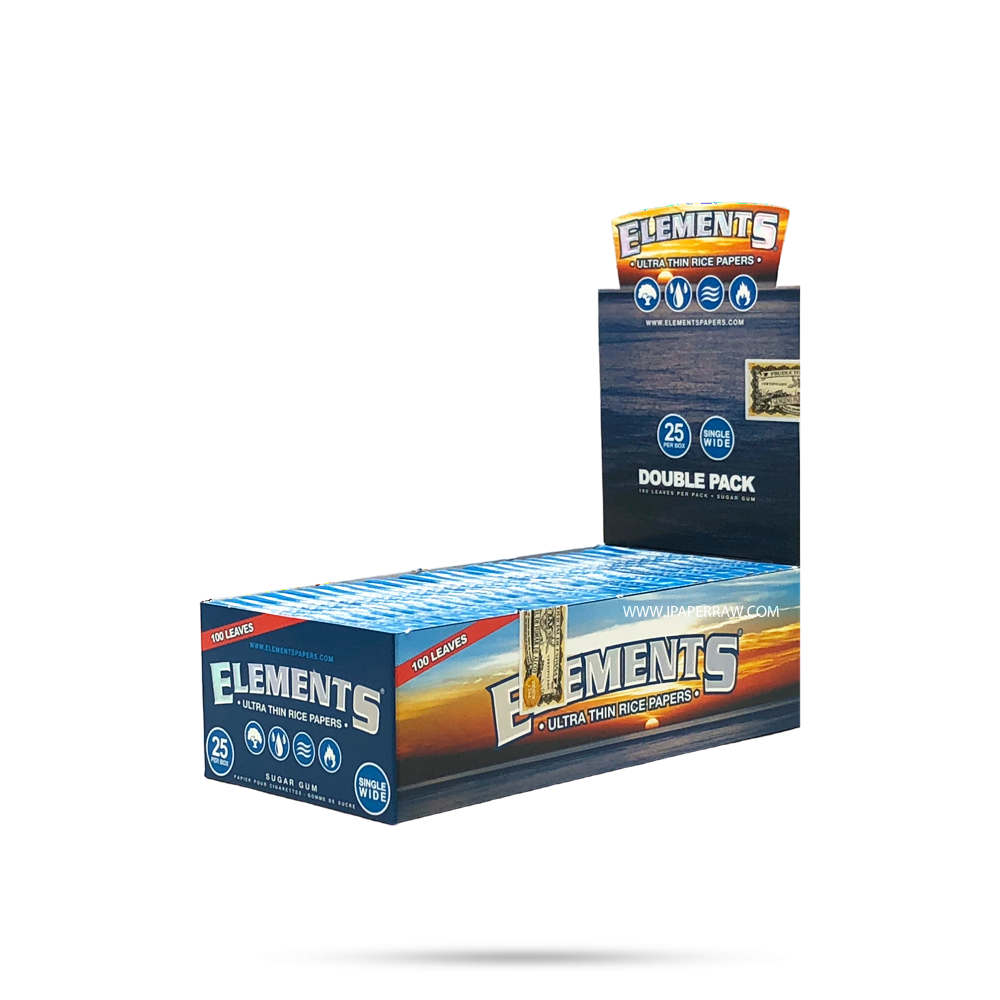 Element 300 (300 Leaves/ Papers Each Pack) Rolling Papers 1 1/4