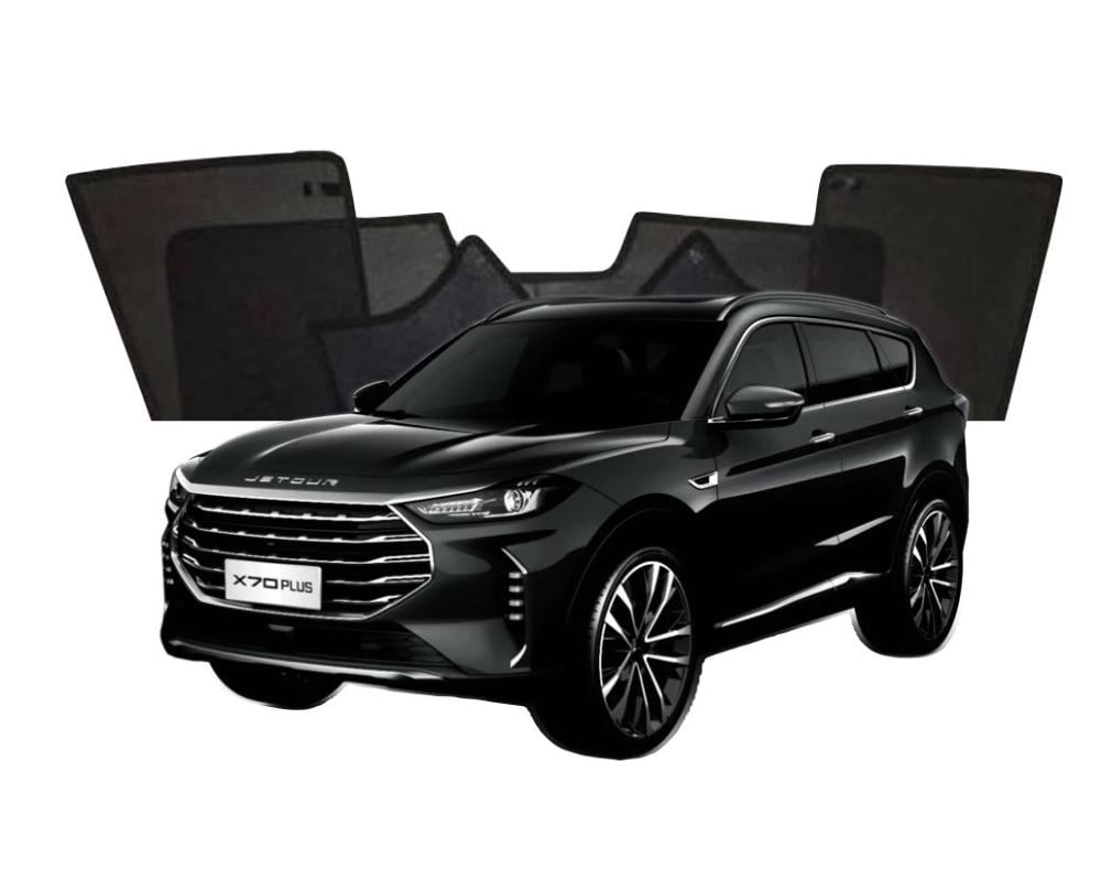 ستائر جوانب + زجاج خلفي (شيري جيتور JetourX70) 2018 - 2025