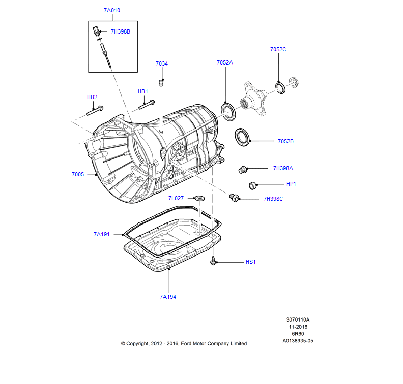 صوفة قير خلفي اكسبلورر  10/06 اكسبديشن 14/10
