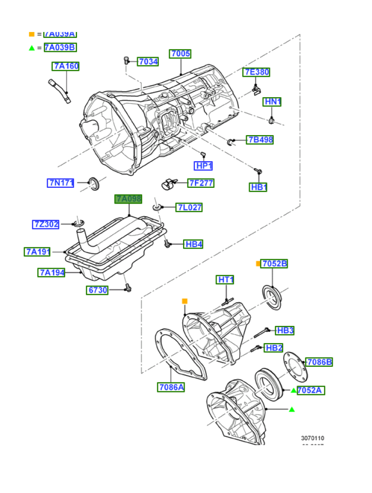 فلتر قير E150/E250/E350/E450/فورد فان 23/07⭐⭐⭐