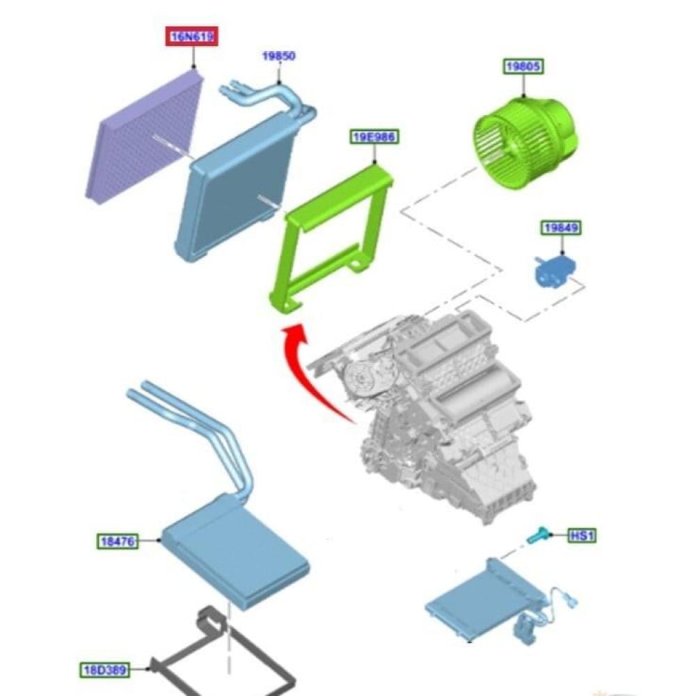 فلتر مكيف اسكورت 22/20⭐⭐⭐