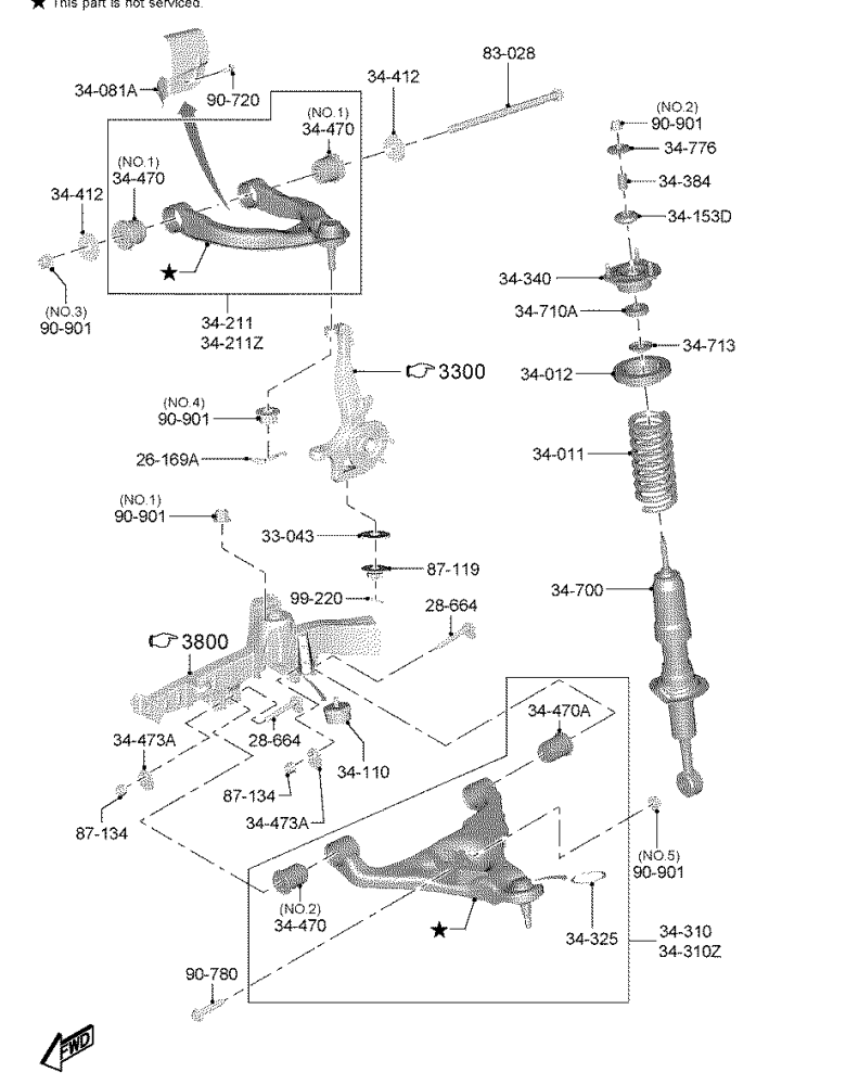 جلدة مقص تحتاني رنجر 23/11 ((طلب حبتين للجهه الواحدة)) ⭐⭐⭐