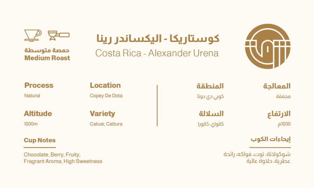 كوستاريكا - اليكساندر  رينا - 1 كيلو