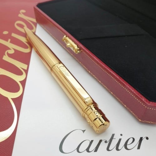 قلم ماركة كارتير ذهبي كامل