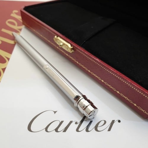 قلم ماركة كارتير فضي كامل
