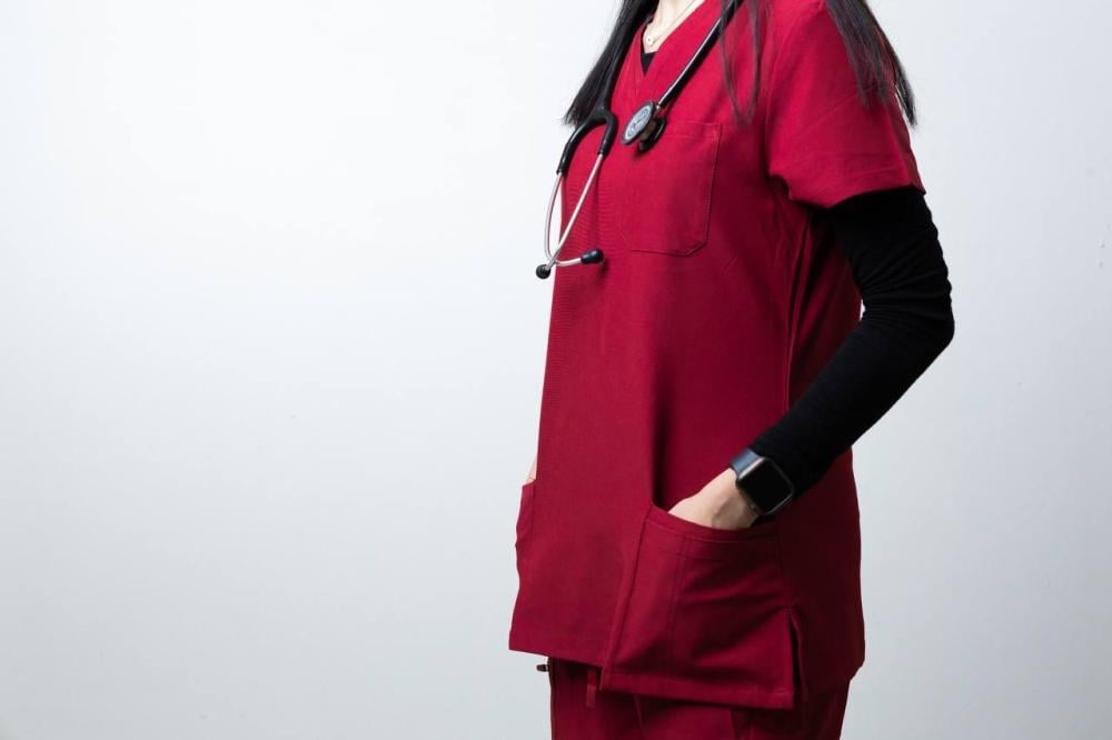 سكراب نسائي احمر