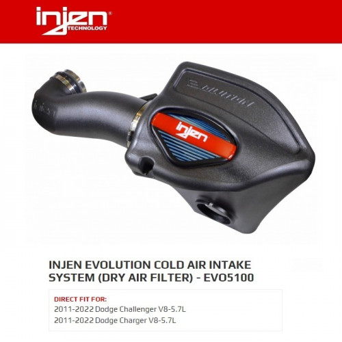 injen Cold Air Intake EVO5100 Challenger and Charg...