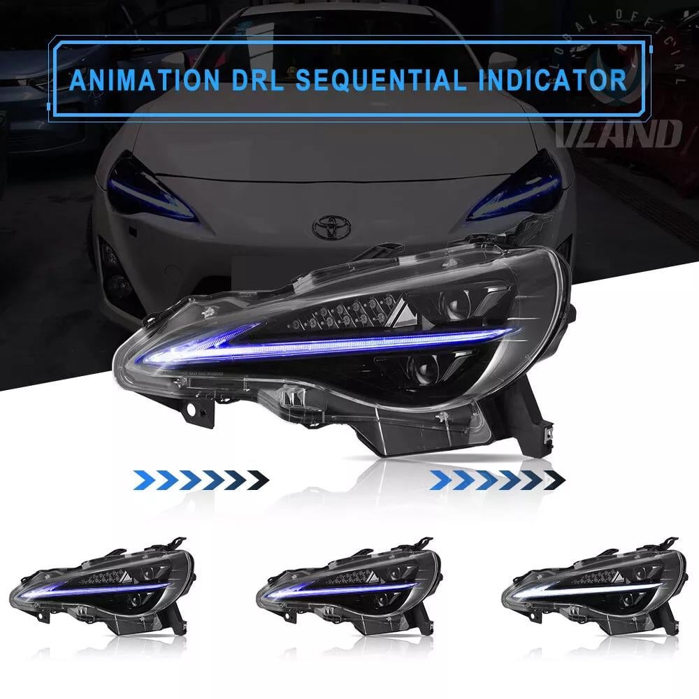 VLAND Headlights full LED Toyota 86 (2012-2021)