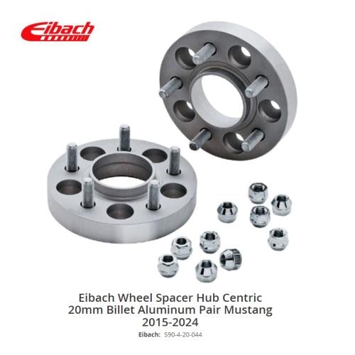 Eibach Wheel Spacer Hub Centric 20mm Aluminum Pair...