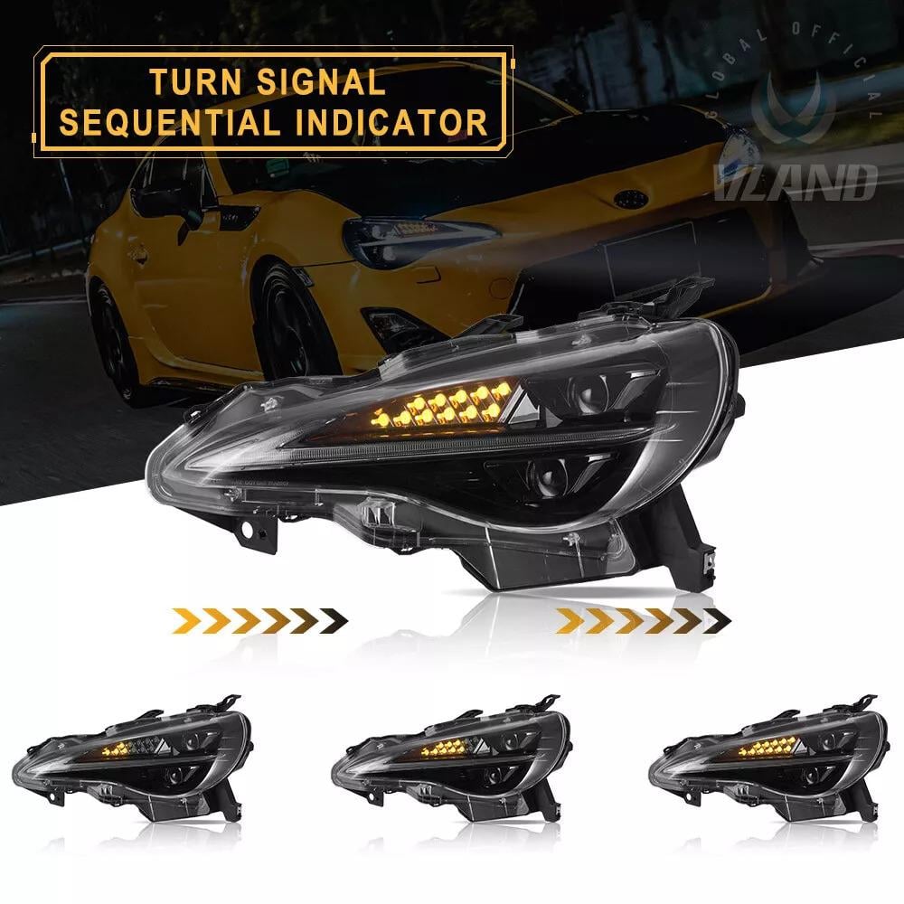 VLAND Headlights full LED Toyota 86 (2012-2021)