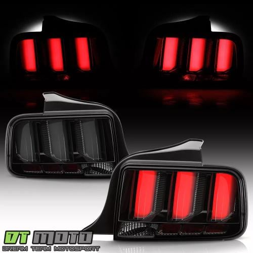 TailLights Mustang Smoked LED Sequential 2005-2009