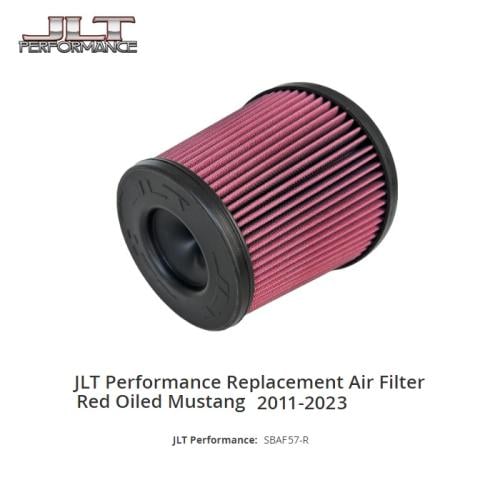JLT Oiled Intake Replacement Filter 5" x 7" Mustan...