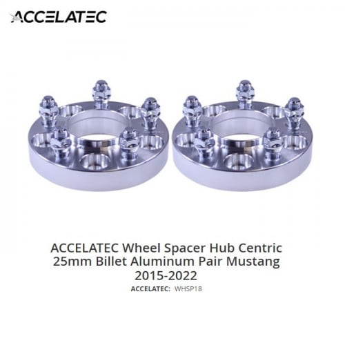 ACCELATEC Wheel Spacer Hub Centric 25mm Aluminum P...