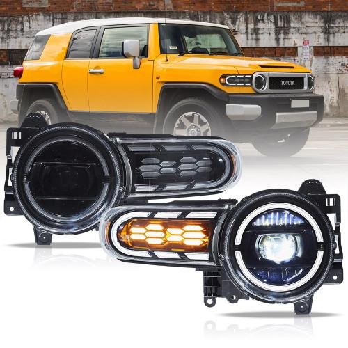 Headlights VLAND Full LED Toyota FJ Cruiser