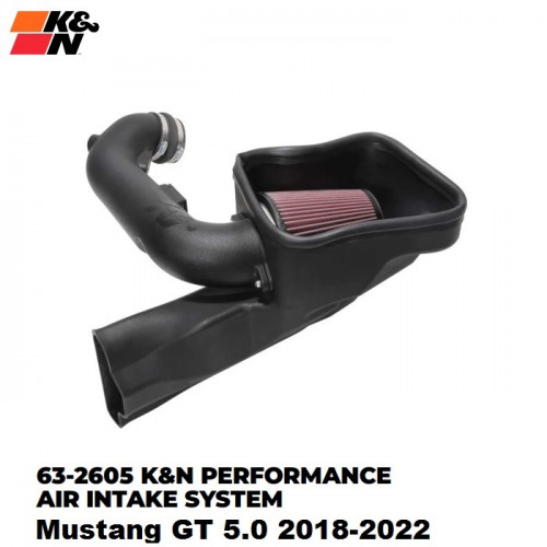 KN Cold air Intake 63-2605 Mustang GT 2018-2023