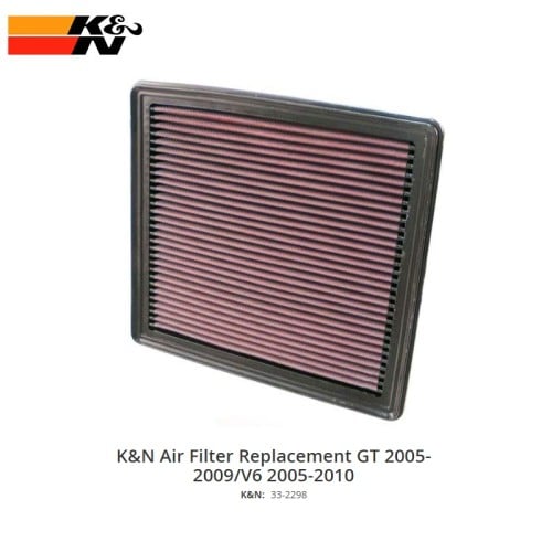 KN Air Filter 33-2298 Mustang 2005-2009
