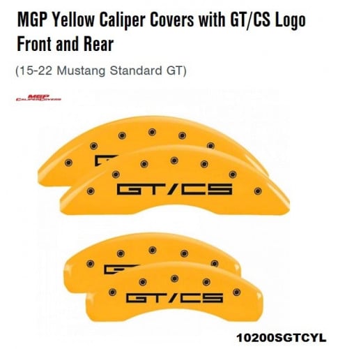 MGP Caliper Covers Mustang GT/CS 2015-2023