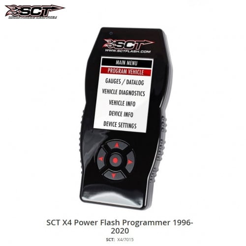 SCT X4 Power Flash Programmer 7015 Ford (1996-2023...