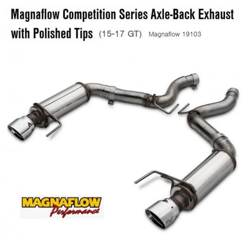 Magnaflow Axle Back Competition 19103 Mustang GT 2...