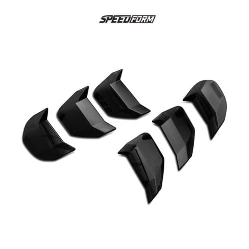 SpeedForm Tail Light Covers Smoked Mustang 2018-20...