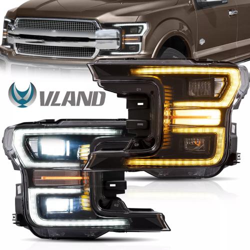 VLAND Headlights full LED V2 Ford F-150 2018-2020