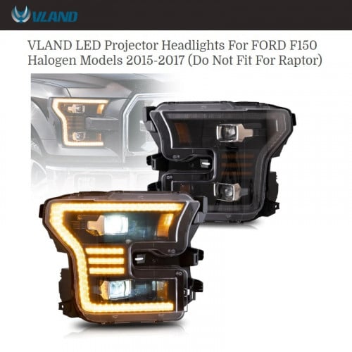 Headlights Full LED VLAND F-150 (2015-2017)