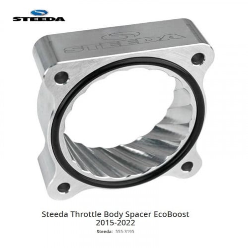 Steeda Throttle Body Spacer Mustang EcoBoost 2015-...