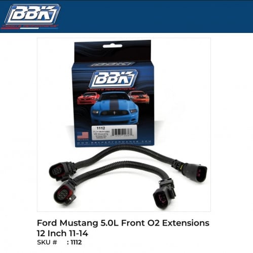 BBK O2 Sensor Wire Harness Extension Kit Front Pai...