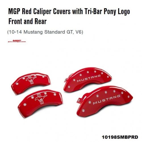 MGP Caliper Covers Mustang GT and V6 (2010-2014)
