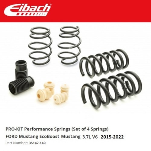 Eibach Pro-Kit 35147.140 Mustang V4 and V6 (2015-2...