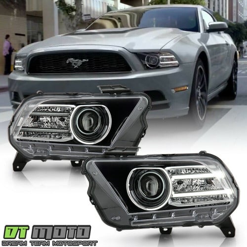 Headlights aftermarket for Factory HID Mustang 201...