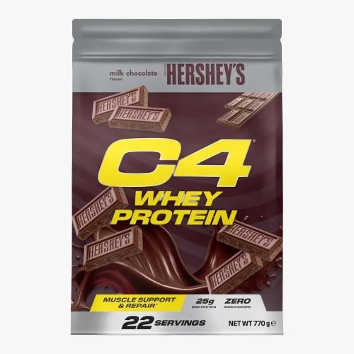 واي بروتين سي فور 800جم  C4 Whey Reeses PB Cup 22 serv
