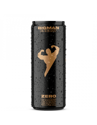 مشروب طاقه بيق مان زيرو BIGMAN ENERGY Zero Sugar