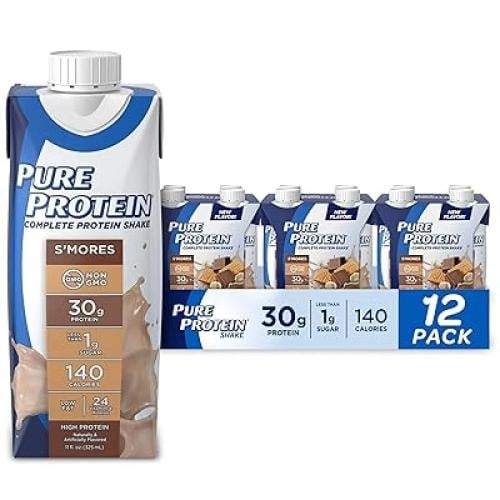 بروتين شيك 325 مل pure protein shake