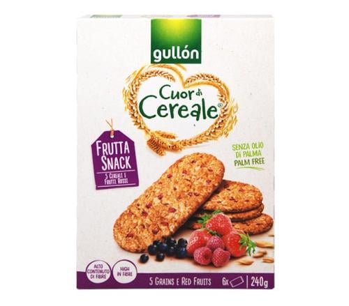 بسكويت شوفان بقطع الفواكة 240جرام GULLON Biscuits