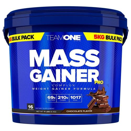 تيم ون لايف ماس غينر برو 5 كغ 16 حصة TeamOne Life Mass Gainer Pro - 5 KGs