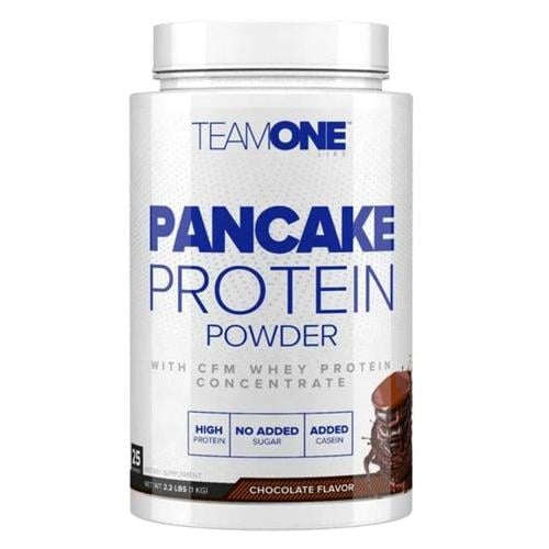 تيم ون لايف بروتين بانكيك 1 كغ 25 حصة TeamOne life Protein Pancake - 1 KG