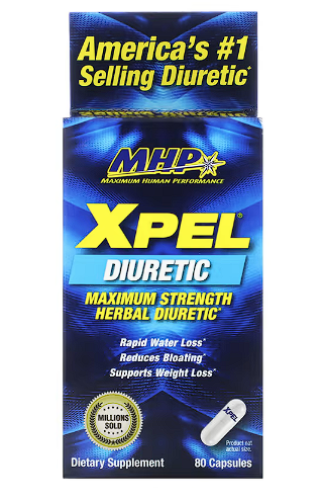 إم إتش بي‏, XPEL, Maximum Strength Herbal Diuretic...