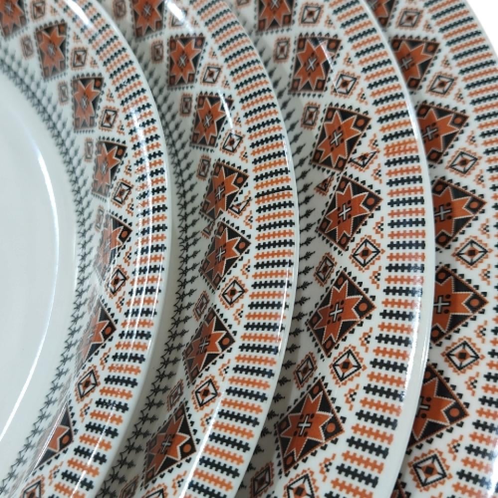 طقم تباسي 4 قطع ميلامين