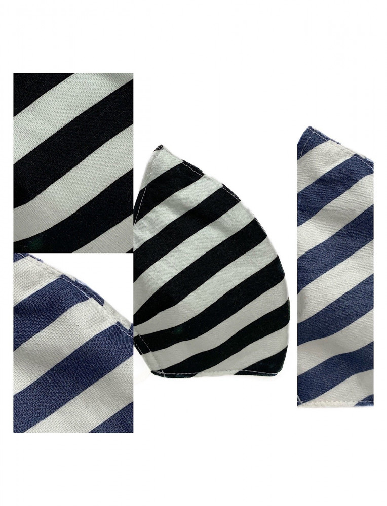 مخطط اسود وابيض