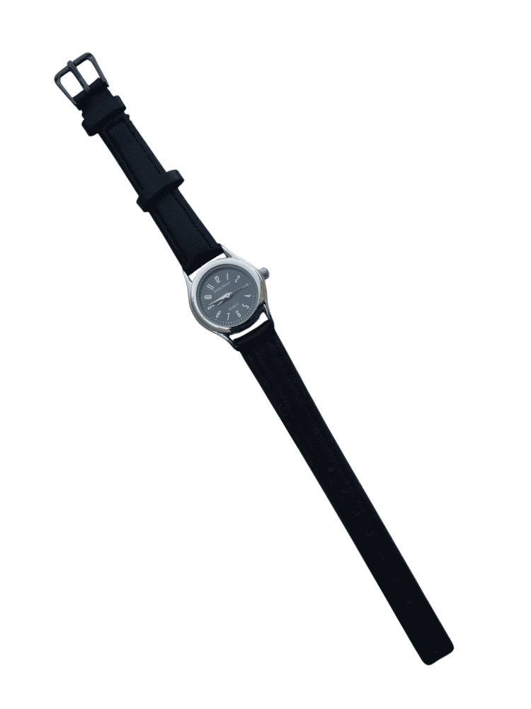 ساعة جلد اطفال عقارب ارقام