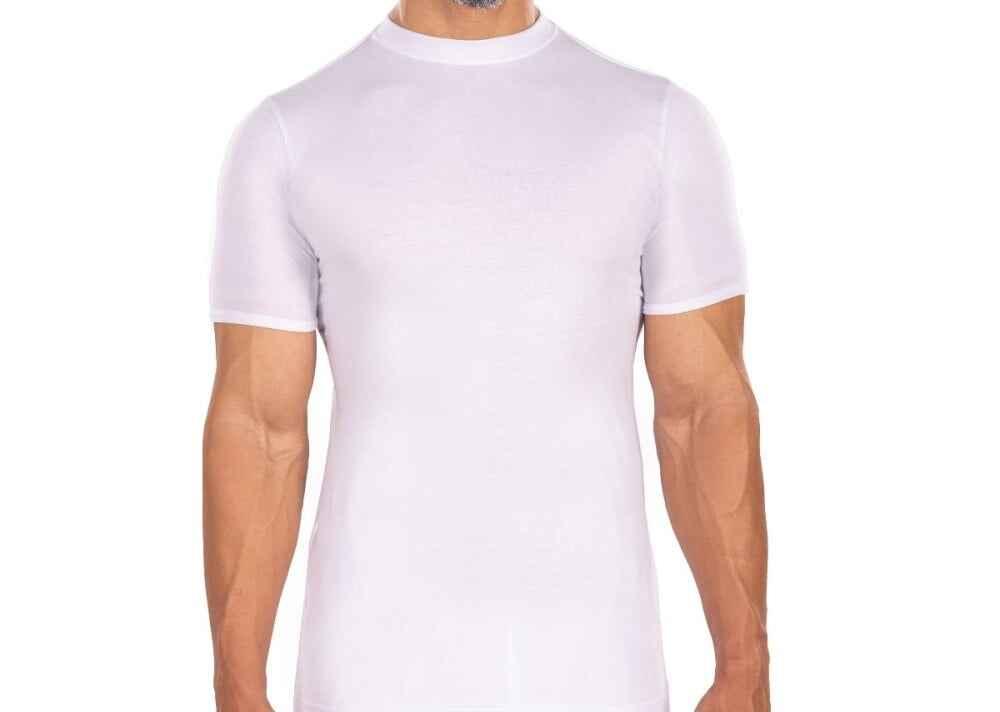 فانلة دروش رجالي نصف كم حلق